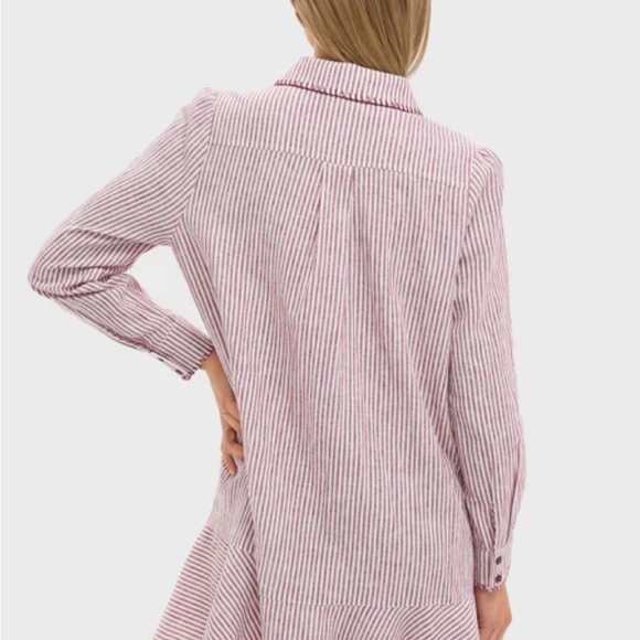 Striped Button-Up Shirt - Picture 4 of 6